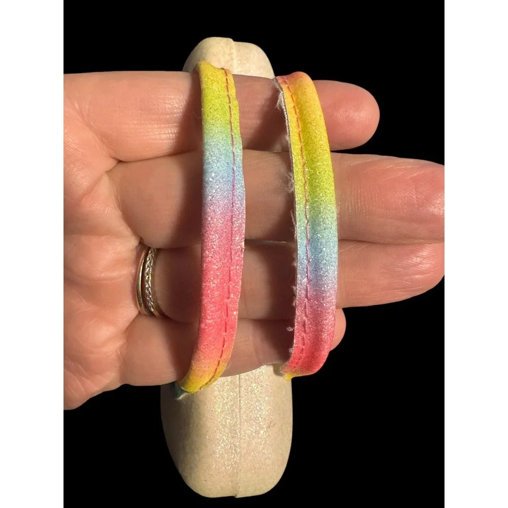 Tommy Bahama Kids Eyeglasses Hard Case Aloha Theme Pineapple Colorful Glitter
